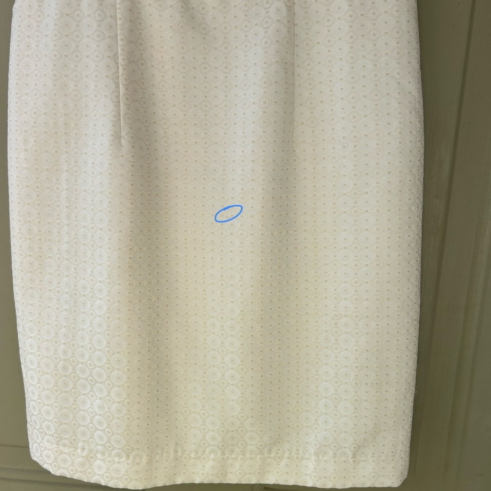 Banana Republic Ivory Dress 6P - Picture 10 of 11